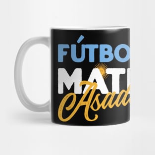 Argentina - Futbol Mate Asado Mug